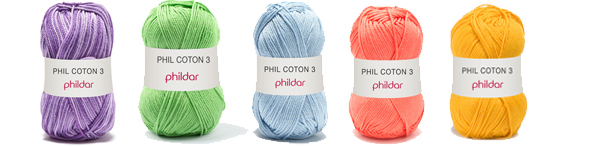 Voorbeelden van kleuren Phil Coton 3